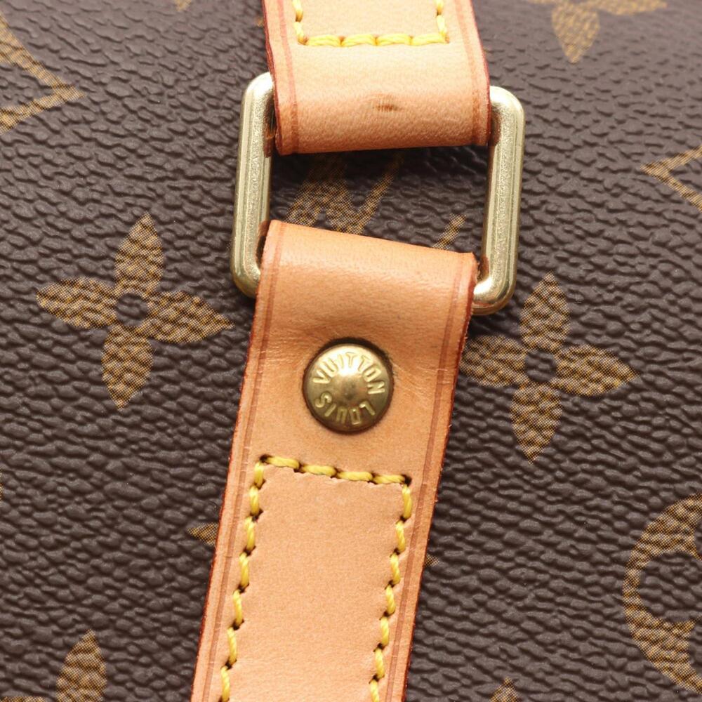 LOUIS VUITTON Brown Monogram Leather Shoulder Bag - Picture 11 of 12